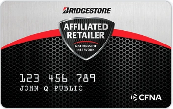 Bridgestone Affiliated Retailer Credit Card from CFNA